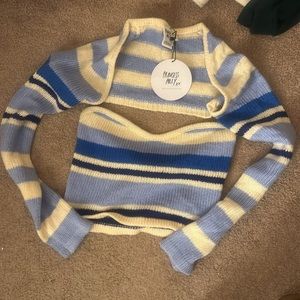 Princess Polly serafina 2 piece top NWT